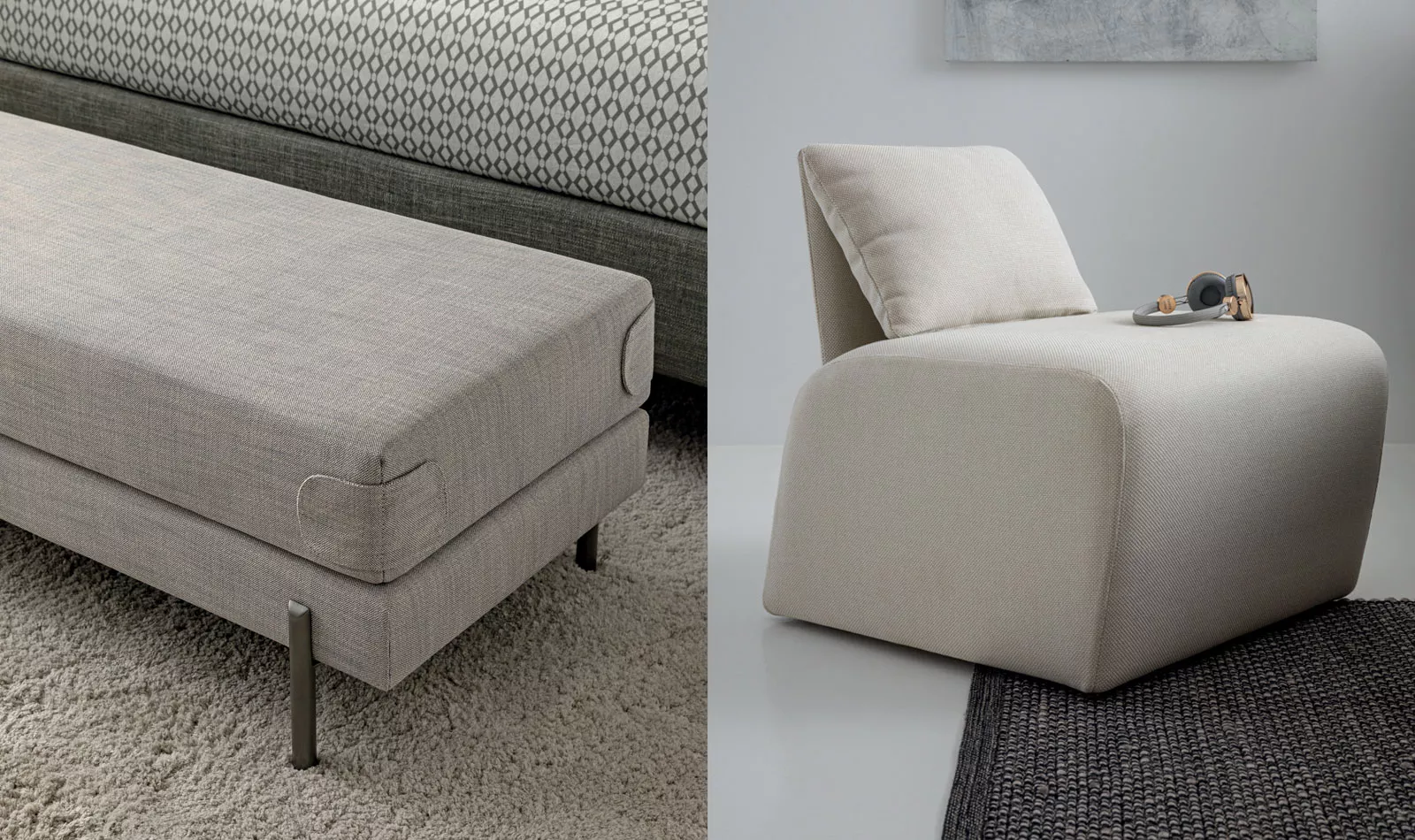 panca Sit C e poltroncina Lady B