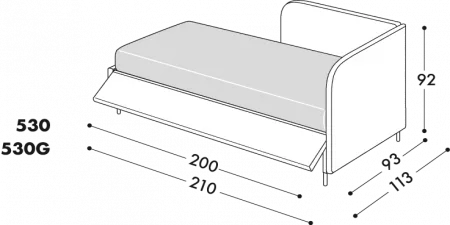 Letto Golf 530 
