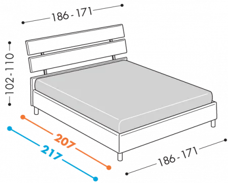 Letto Banco
disponibile con base H18 - H25